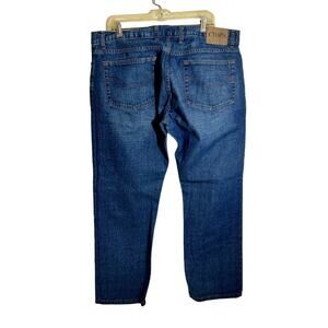 Men's Classic Chaps Straight Fit Denim Jeans Medium Blue Size 40/30